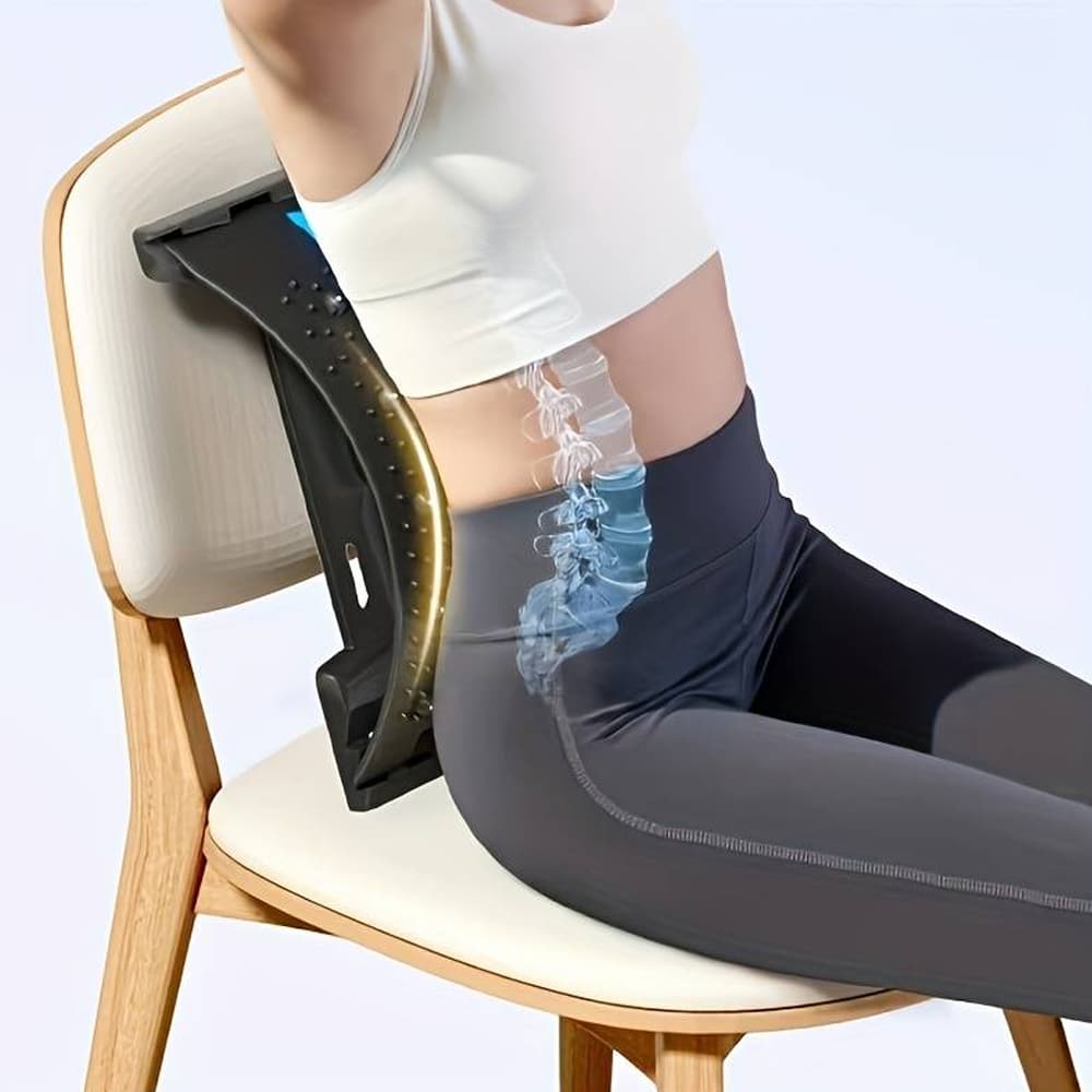 Back Stretcher and Lumbar Support - Massage and Pain Relief