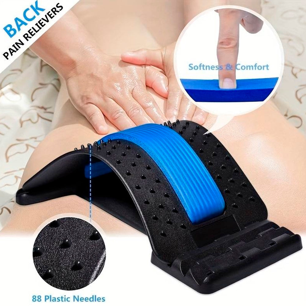 Back Stretcher and Lumbar Support - Massage and Pain Relief