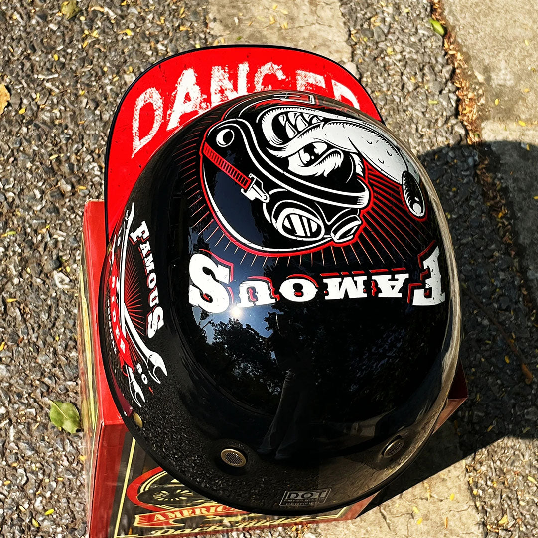 Baseball Cap Style Motorcycle Helmet
