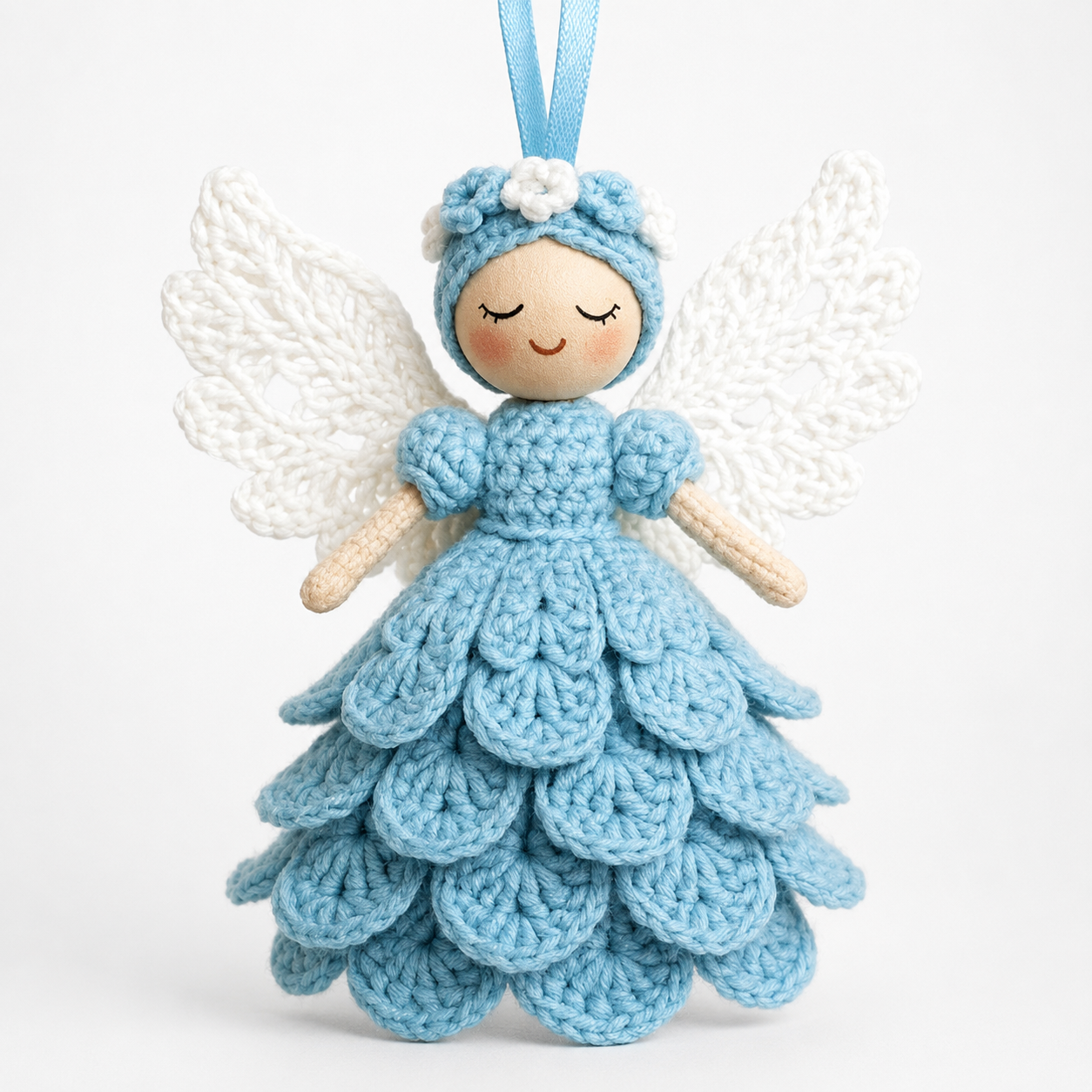 Beginner Crochet Angel Ornament Kit