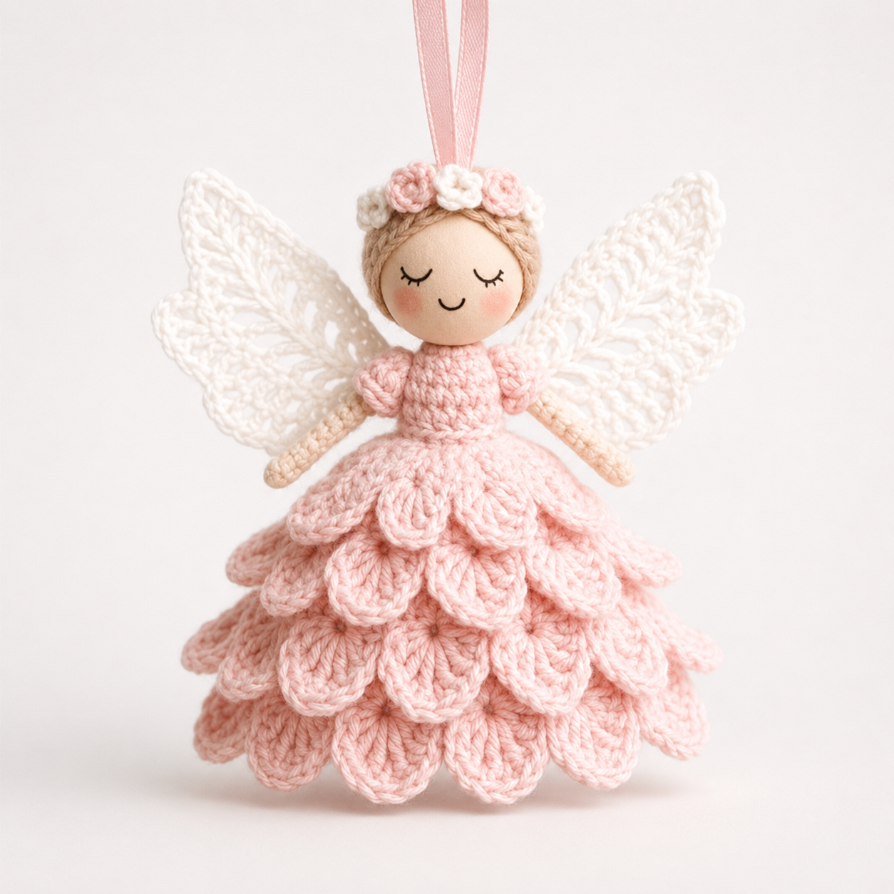 Beginner Crochet Angel Ornament Kit