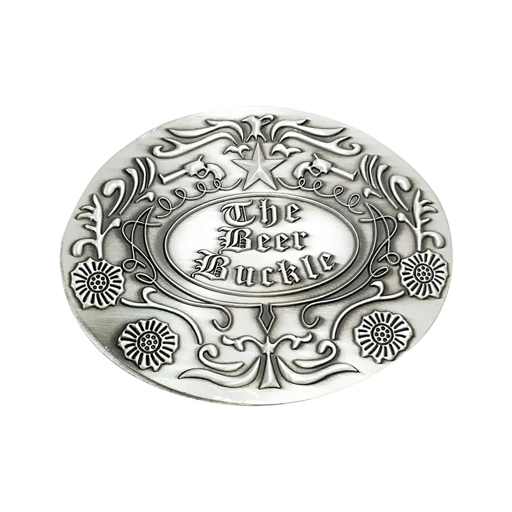 Belt Buckle Beer Holder