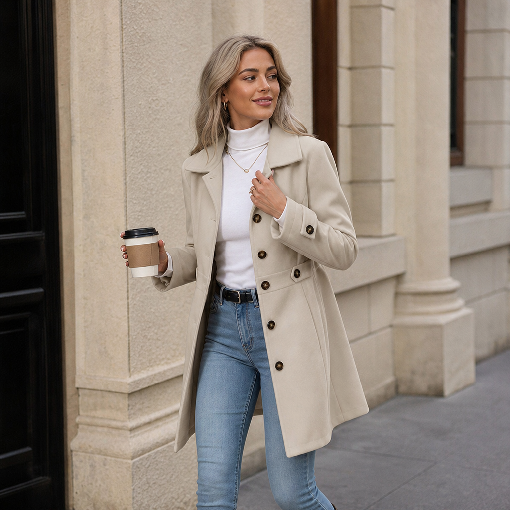 Belted Tailored Blend Trench Coat