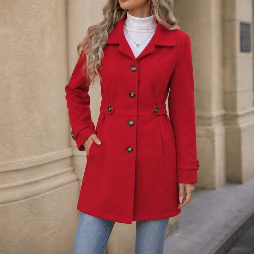 Belted Tailored Blend Trench Coat