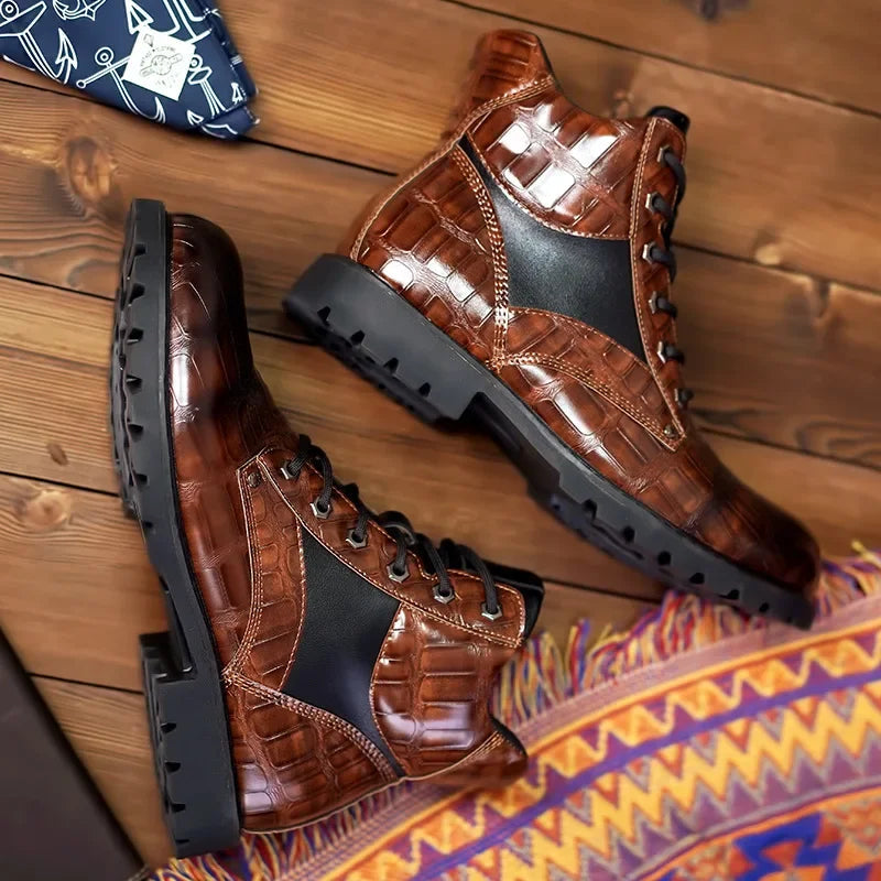 Image of Bernard | Men's Lace-Up Ankle Boots