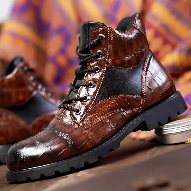 Image of Bernard | Men's Lace-Up Ankle Boots