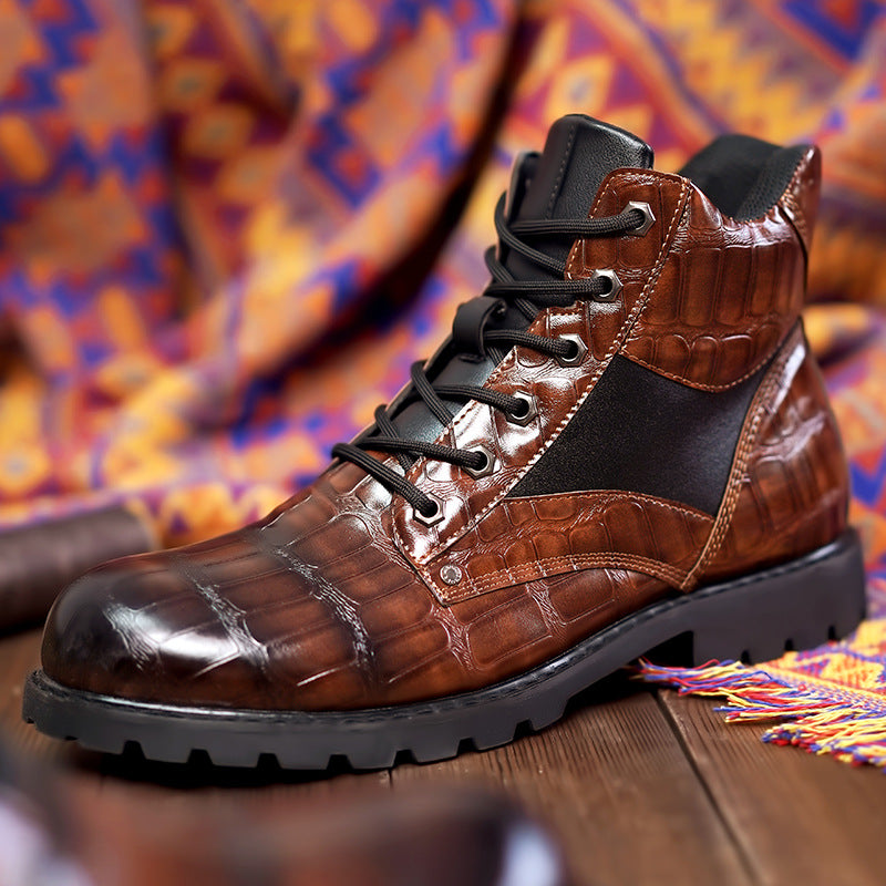 Image of Bernard | Men's Lace-Up Ankle Boots