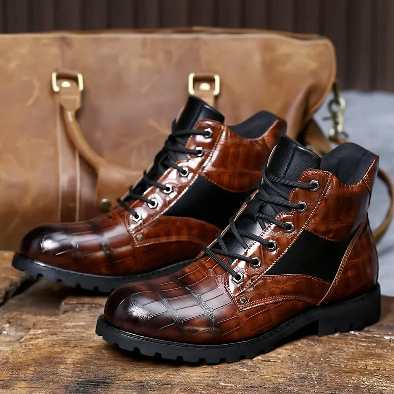 Image of Bernard | Men's Lace-Up Ankle Boots