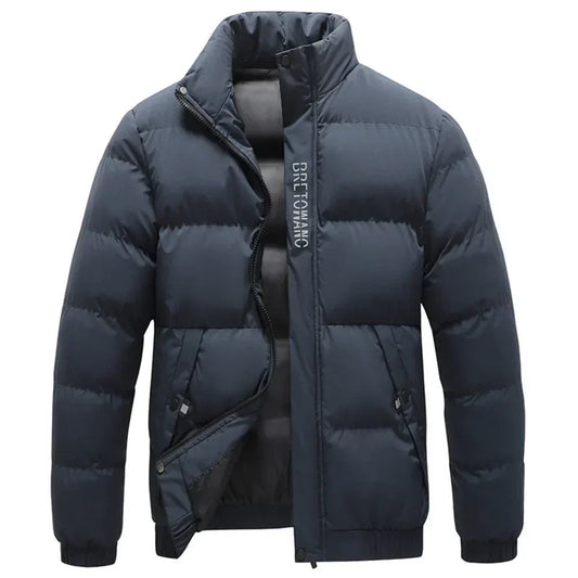 Image of Bernard | Men's Stand Collar Puffer Jacket