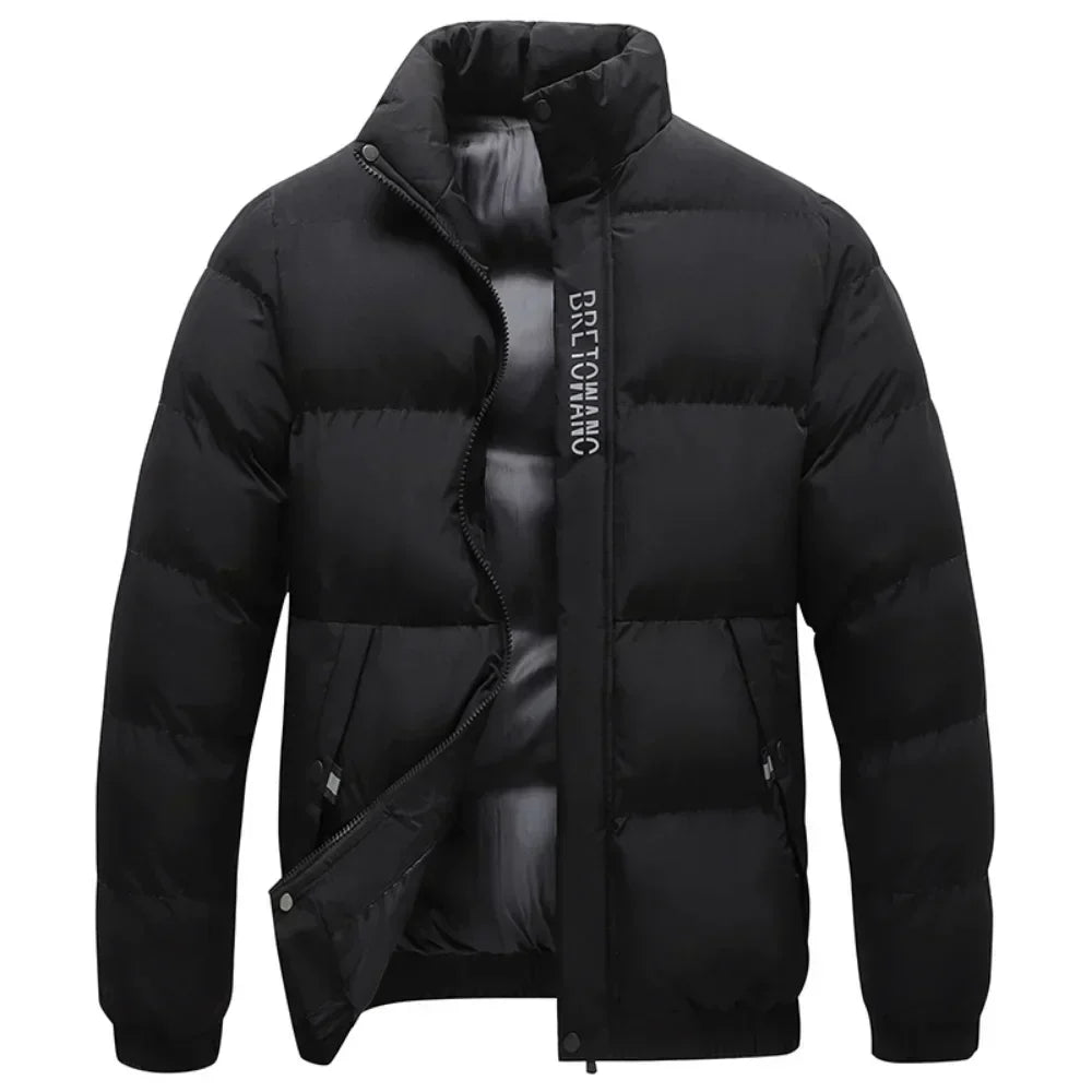 Image of Bernard | Men's Stand Collar Puffer Jacket