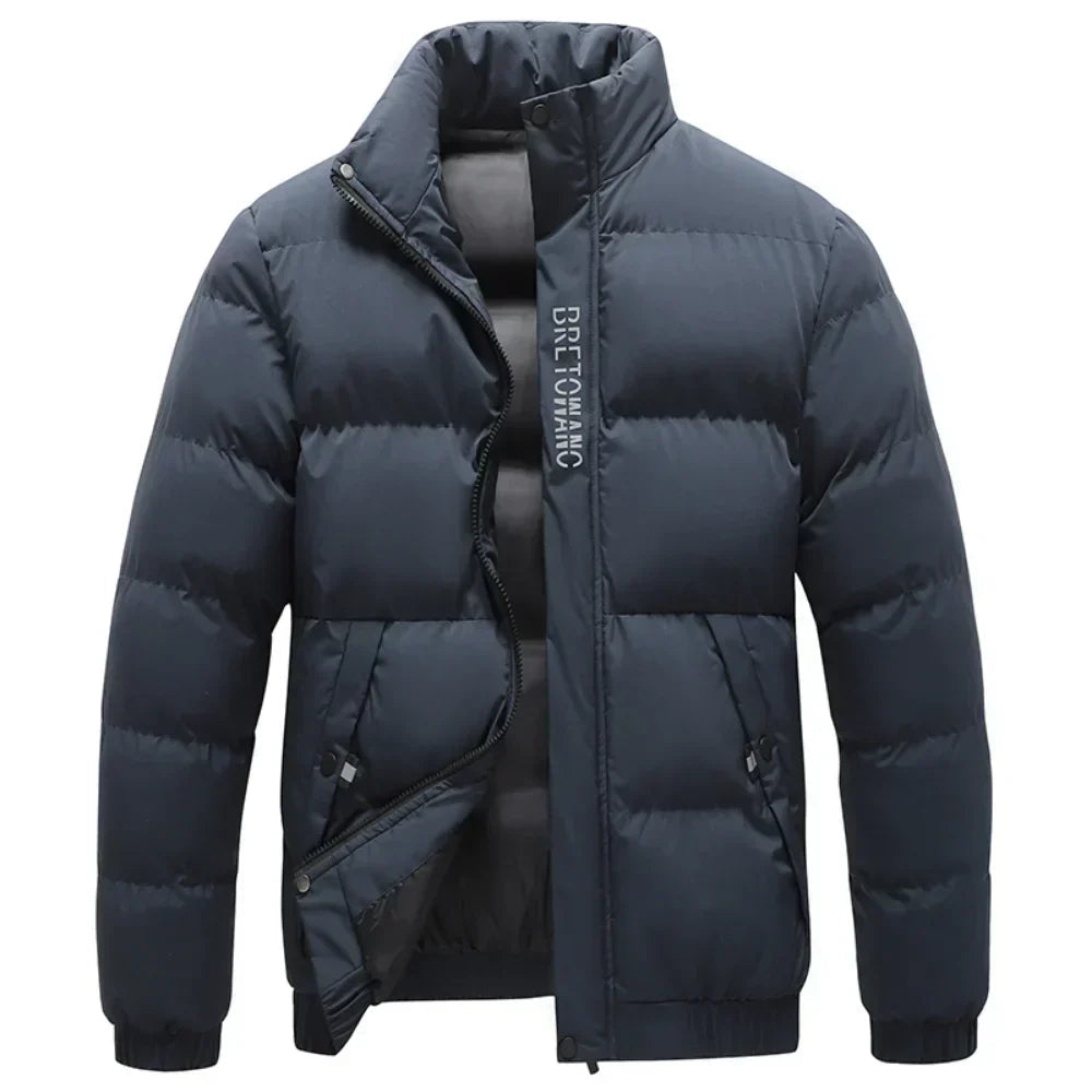 Image of Bernard | Men's Stand Collar Puffer Jacket