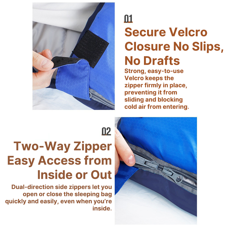 Big Comfort Egg-Shaped Sleeping Bag