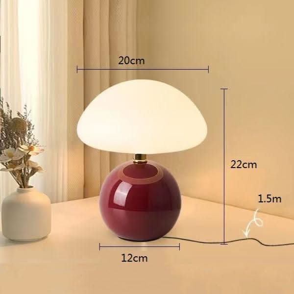 Blush Cloud Ceramic LED Table Lamp