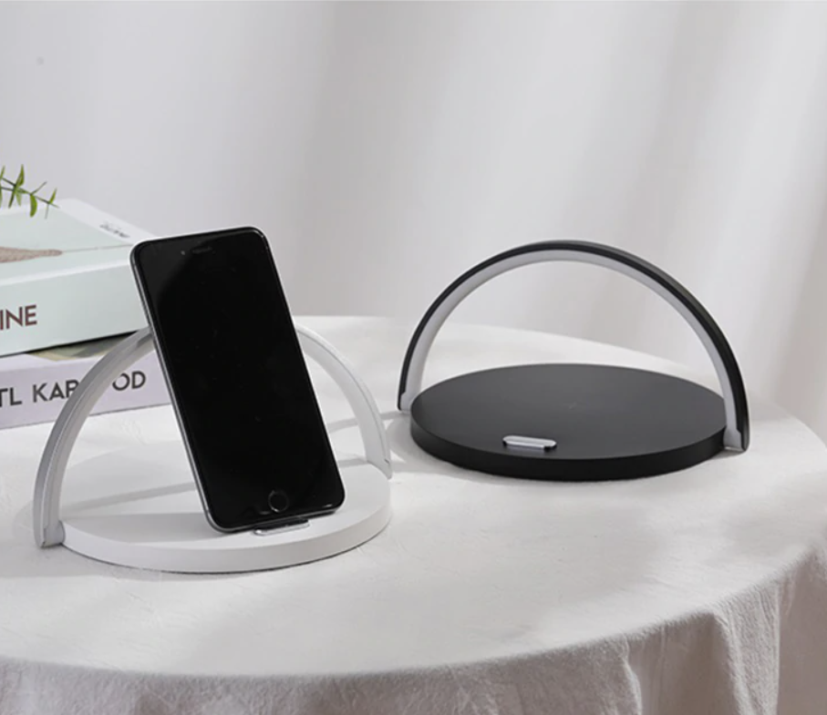 Bowlight Design™ | Cozy 3-in-1 Night Lamp with Wireless Charging