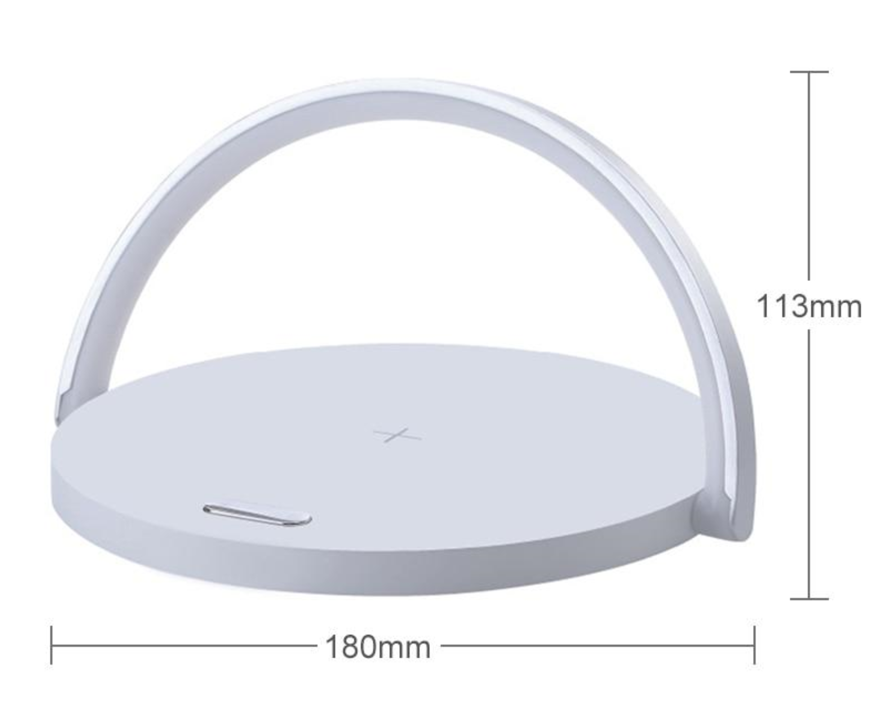 Bowlight Design™ | Cozy 3-in-1 Night Lamp with Wireless Charging