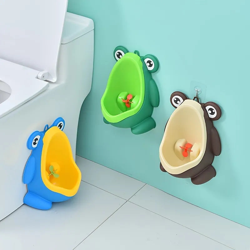 Boys' Frog Potty Training Urinal with Fun Aim Target