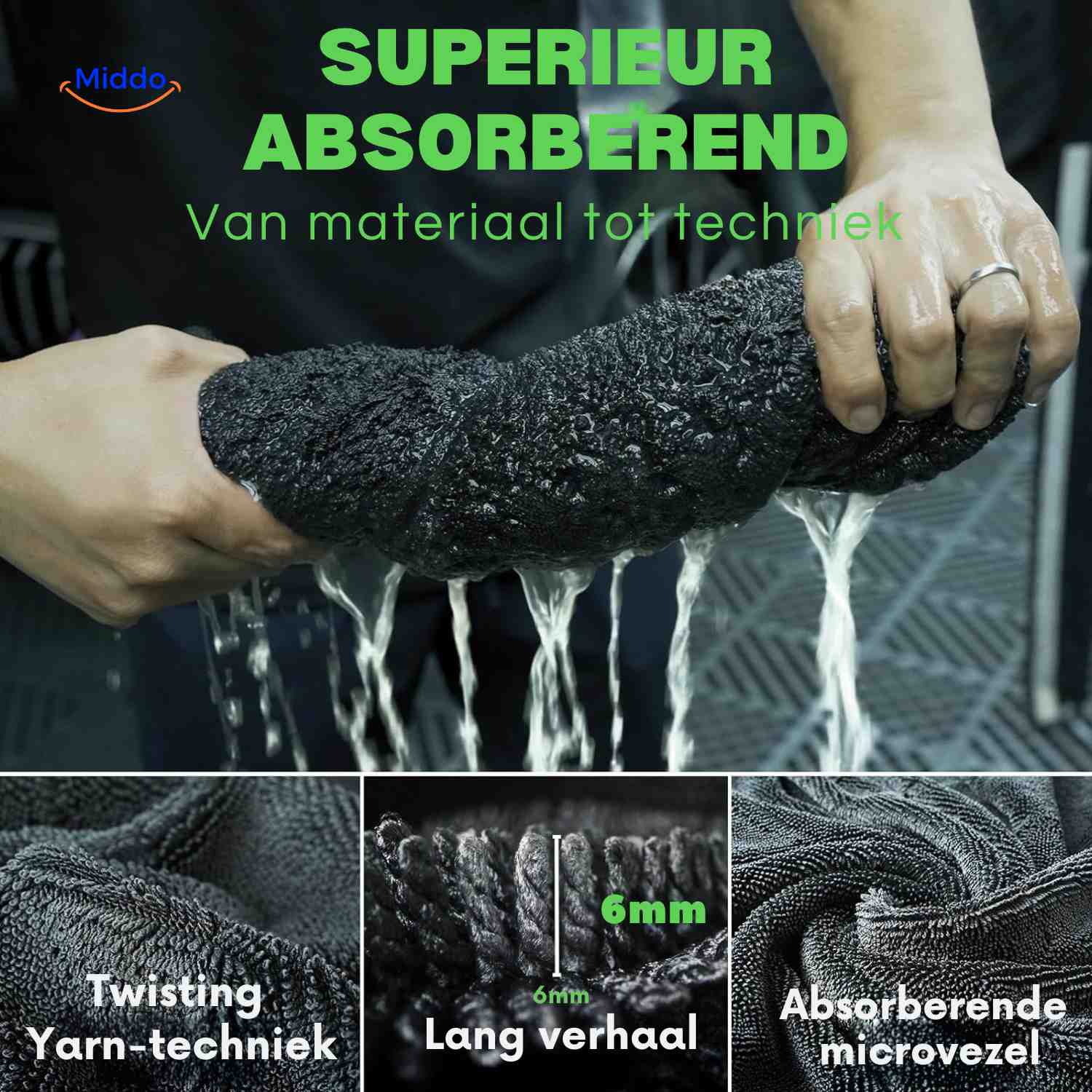 BraidDry™ Towel – Ultimate Absorbent, Quick-Drying & Scratch-Free Cleaning