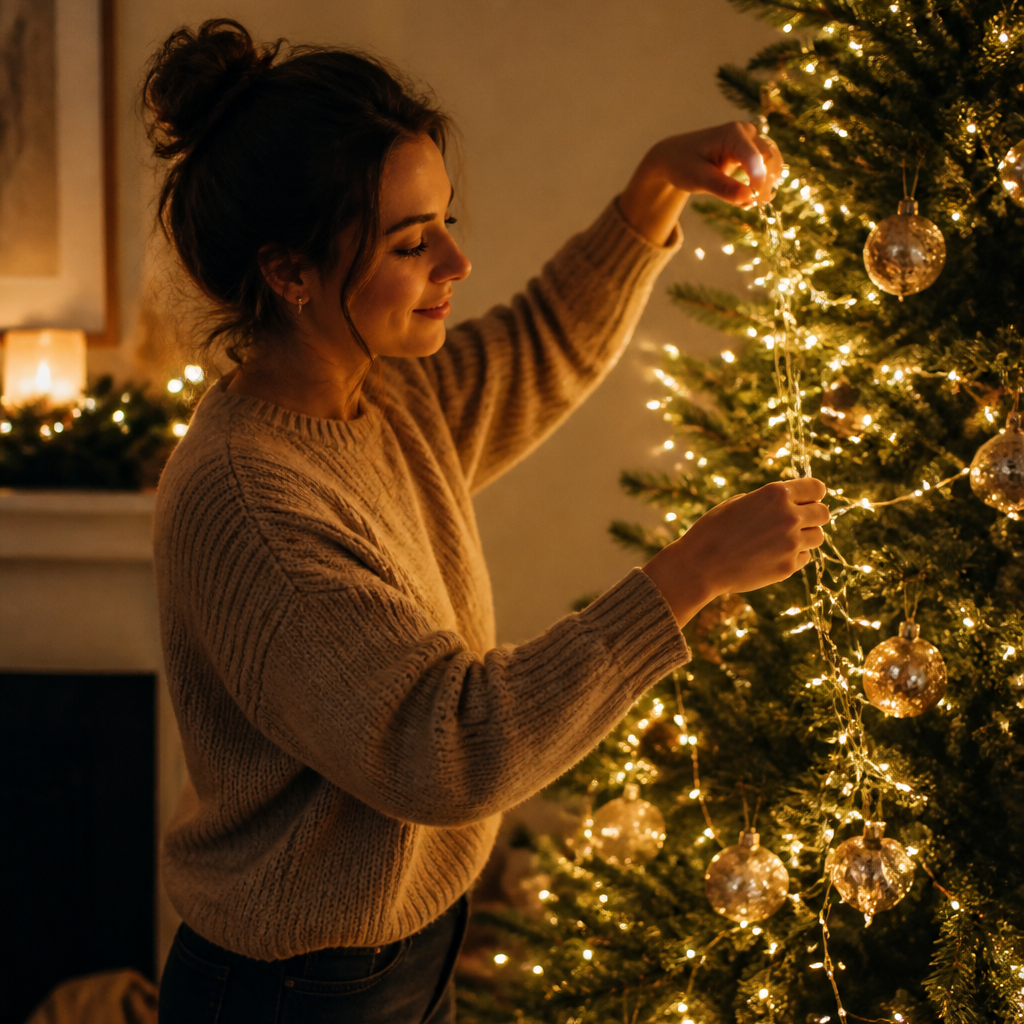 Branched Copper Wire Firecracker Fairy Lights