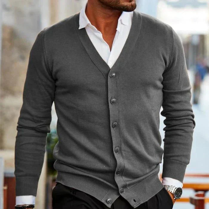 Image of Brett | Men's Button-Down Cardigan