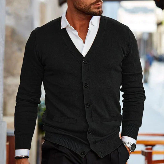 Image of Brett | Men's Button-Down Cardigan