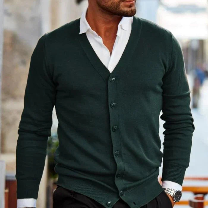 Image of Brett | Men's Button-Down Cardigan