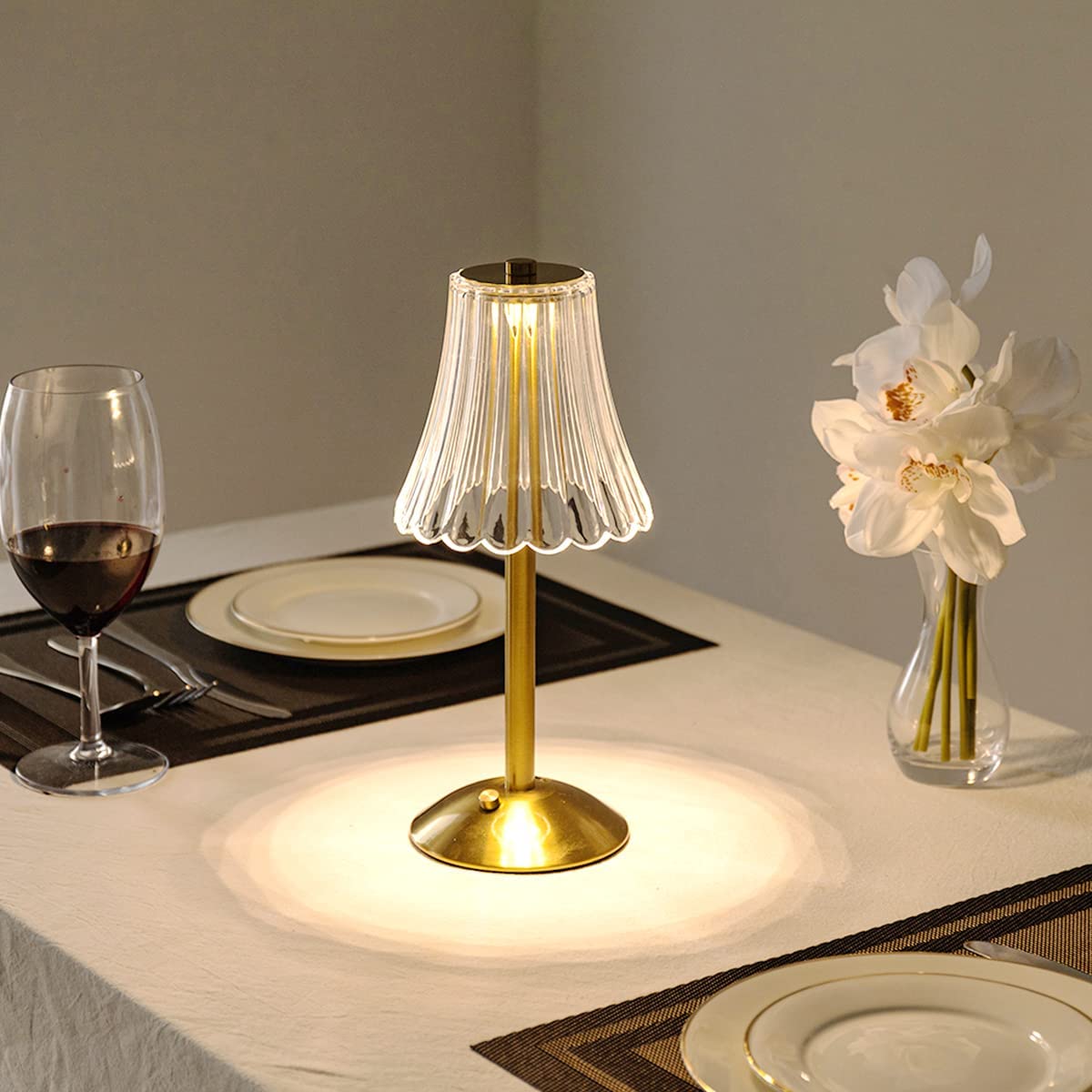 Brilliance - LED Retro Table Lamp USB Rechargeable