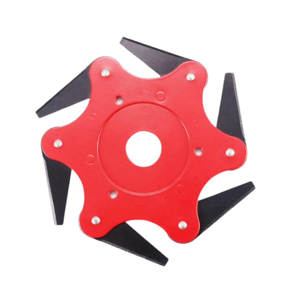 Brush Cutter Head with 6 Steel Blades