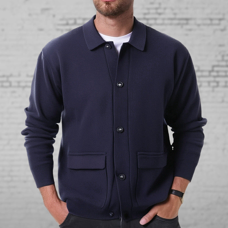 Image of Bryan | Men's Button-Down Cardigan