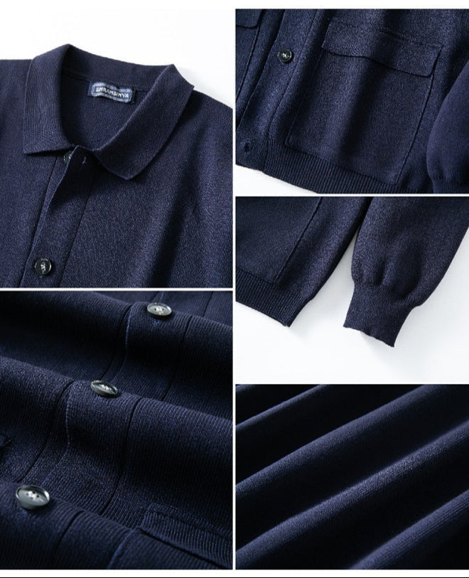 Image of Bryan | Men's Button-Down Cardigan