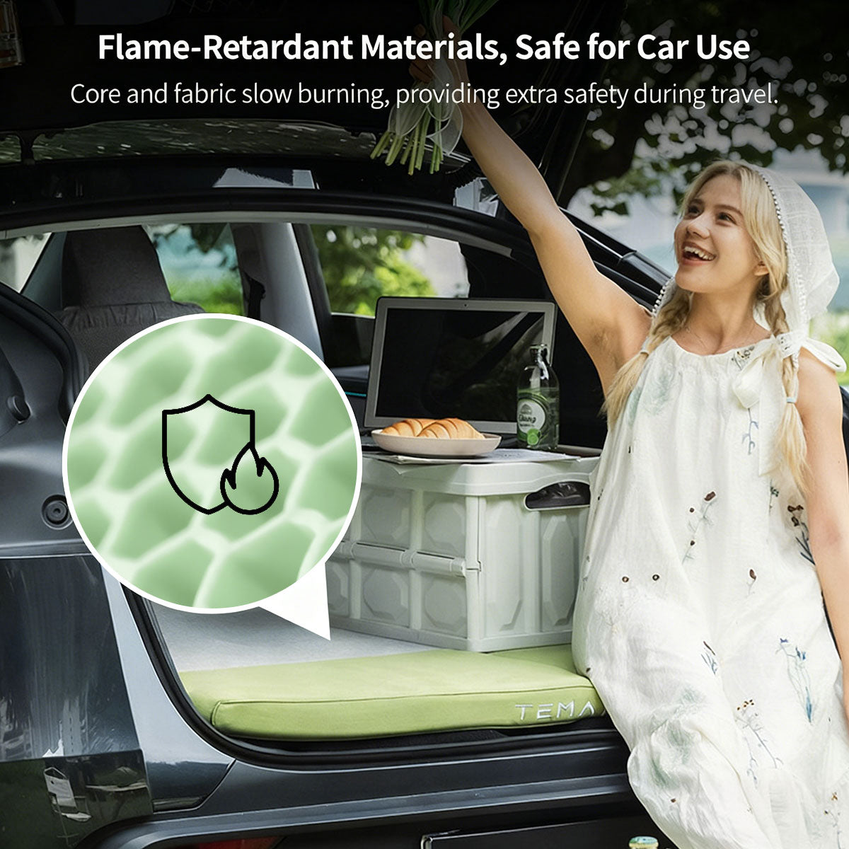 Car Mattress for Tesla Model Y - Camping & Rest
