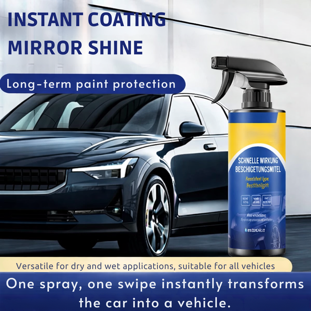 Car Paint | 3-in-1 Quick Polish | Mirror Shine & Paint Protection | Glosso