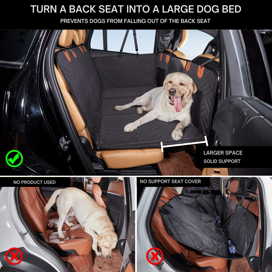 Car Seat | Dog Seat Cover | Water-Repellent Backseat Mat | PawGuard