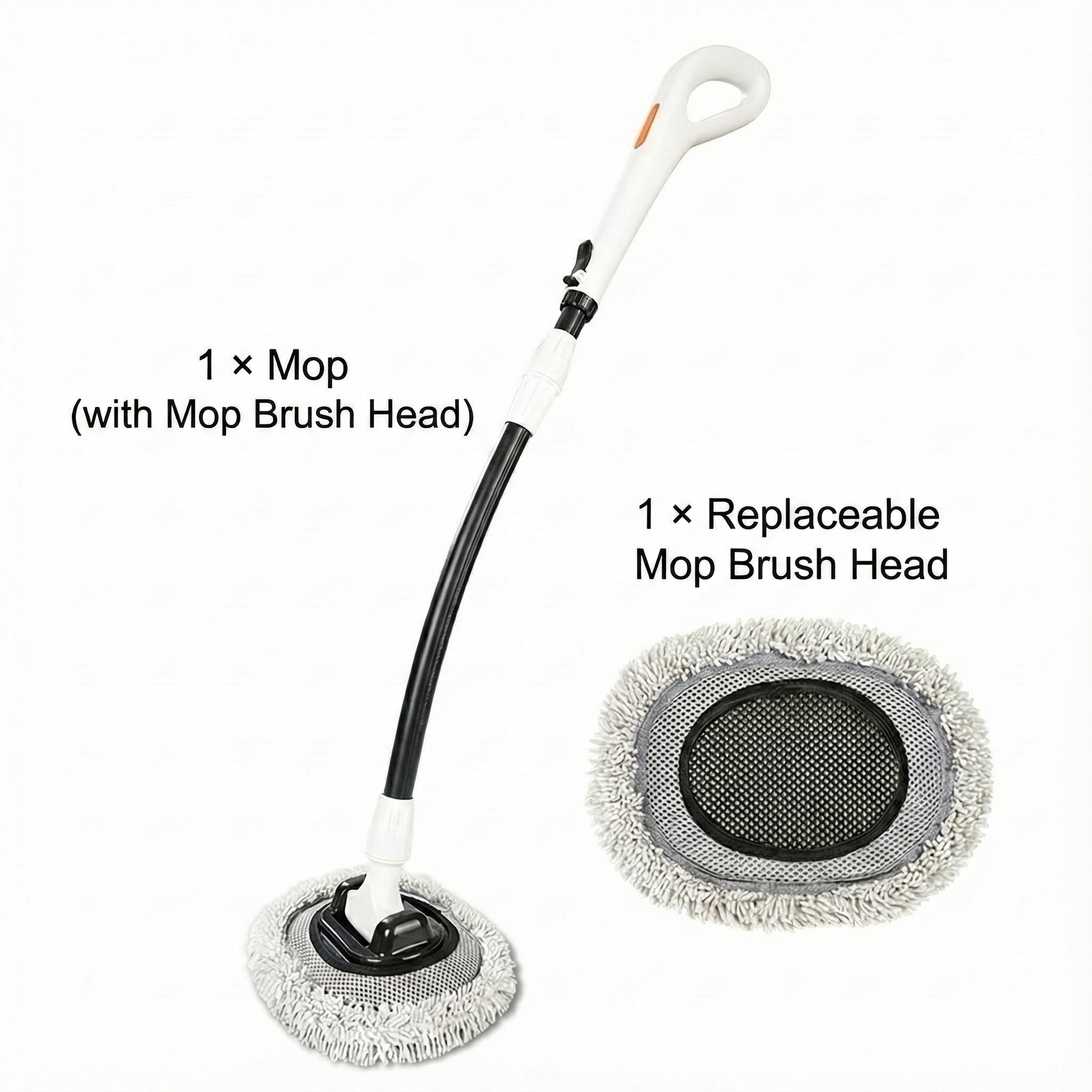 Car Wash Mop Kit with Ergonomic Handle
