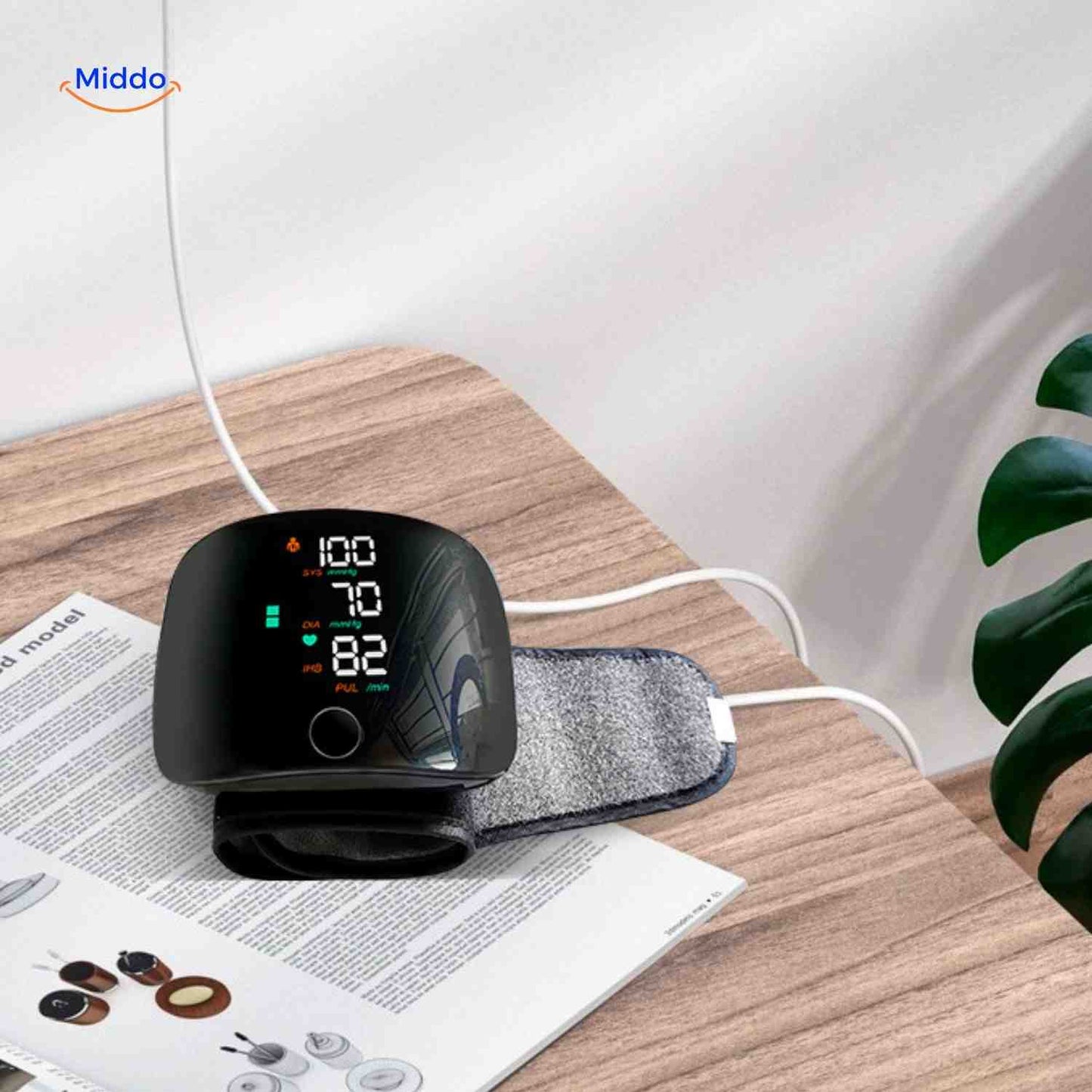 Cardiowrist™ Wrist Blood Pressure Monitor | Automatic, LED Display