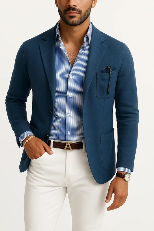 Image of Carl | Men's Casual Notch Lapel Blazer