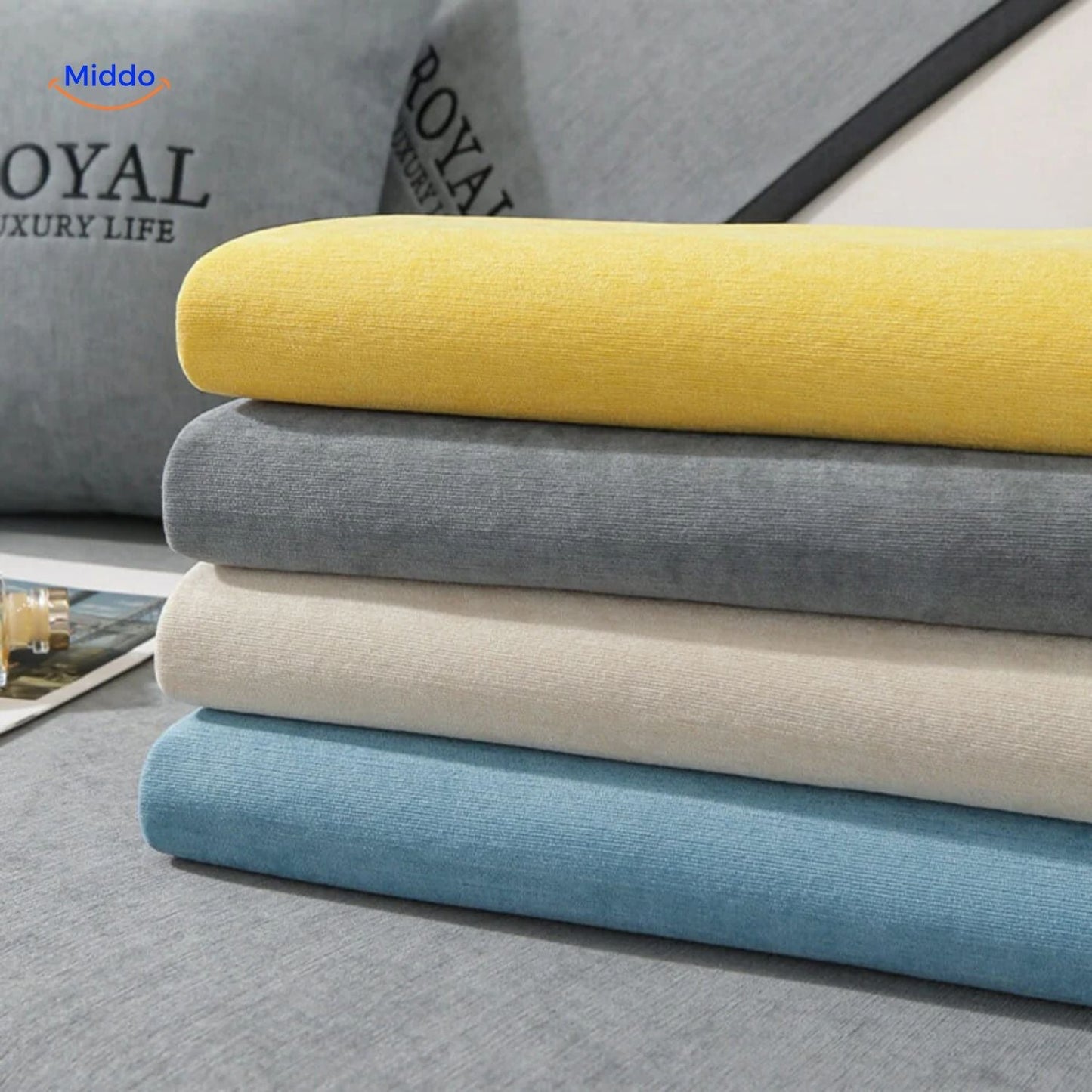 CheniLux™ Sofa Covers | Non-slip, Four Seasons, Modern Luxury!