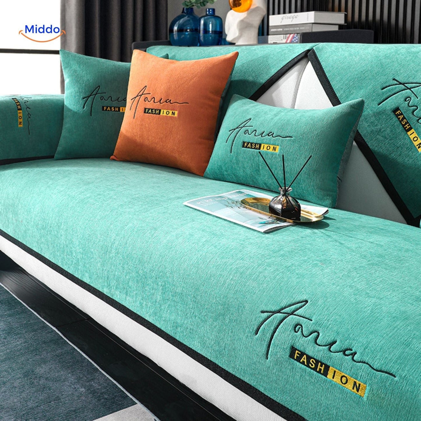 CheniLux™ Sofa Covers | Non-slip, Four Seasons, Modern Luxury!