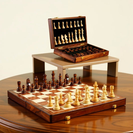 Chess Board | Wooden Chess Set | Solid Wood | Royal Board
