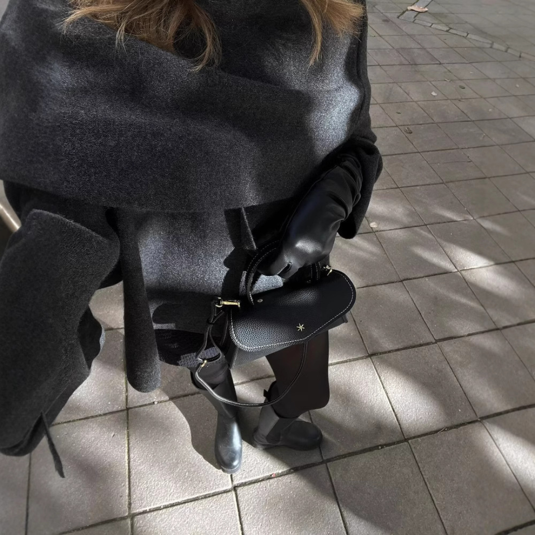 Chic & Warm Asymmetrical Poncho