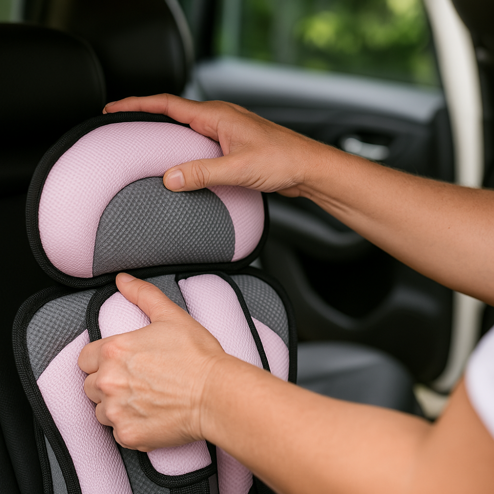 Child Seat | Five-Point Harness | Breathable & Adjustable | Nestride