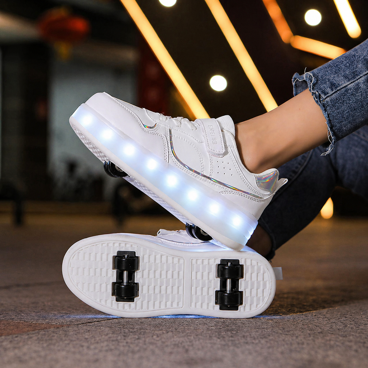 Children's Orthopedic LED Roller Skates