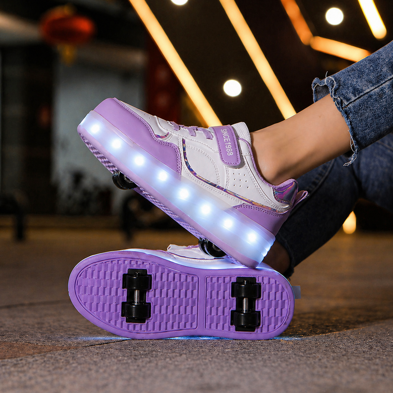 Children's Orthopedic LED Roller Skates