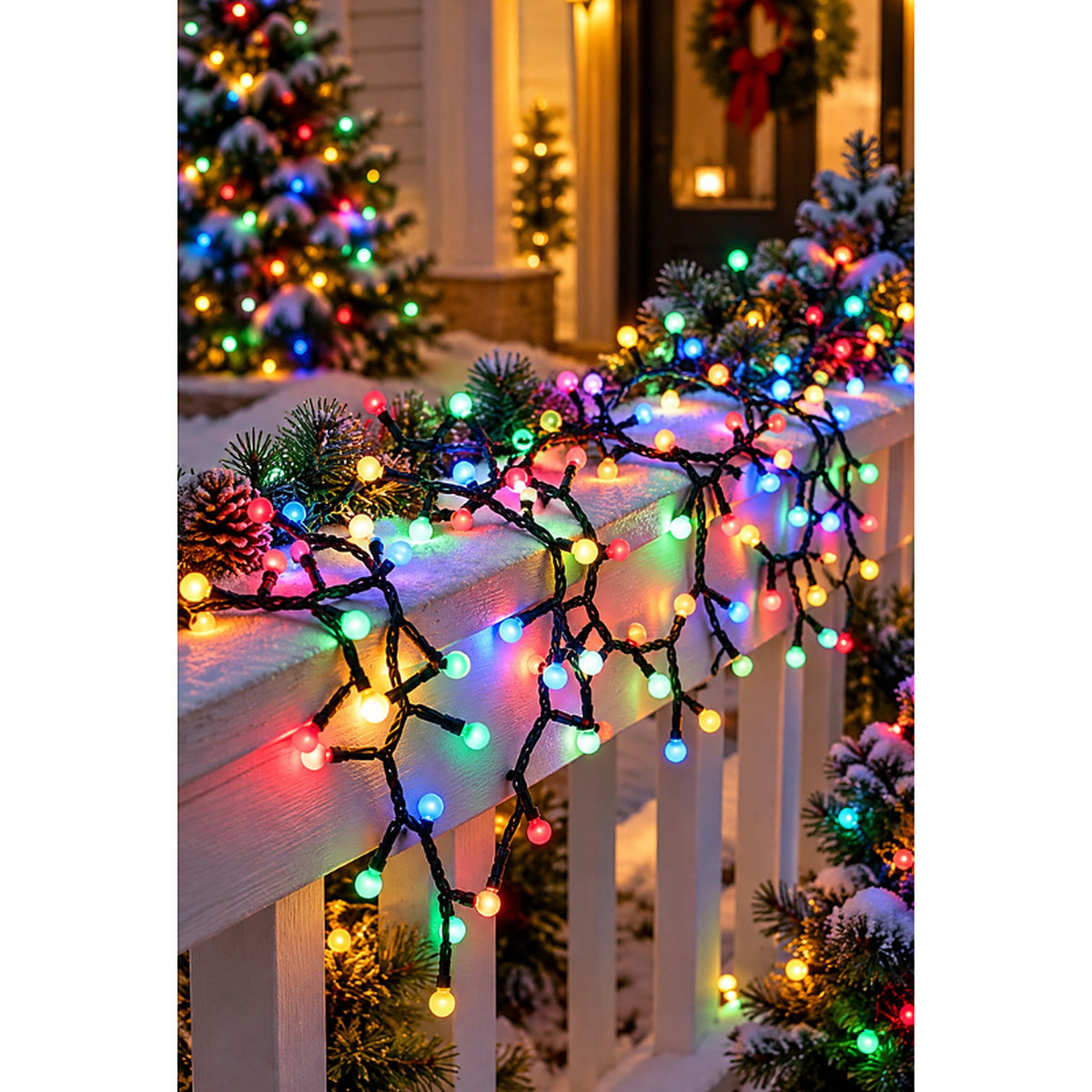 Christmas Lights - String Lights with 300 LEDs, 8 Modes and Timer