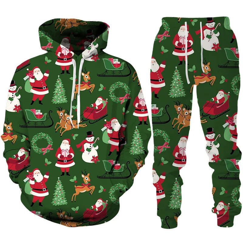 Christmas Vibe Men's Loungewear Set