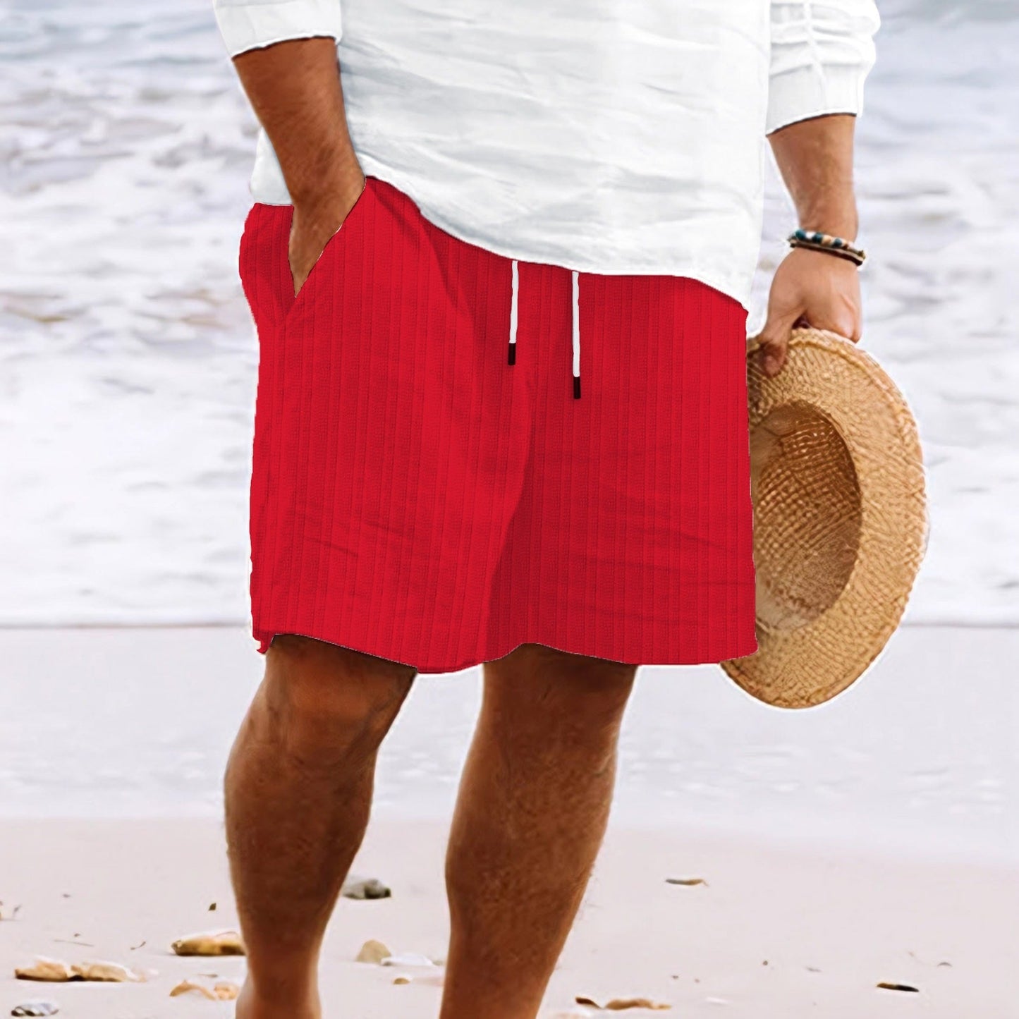 Image of Clarence | Men's Drawstring Chino Shorts