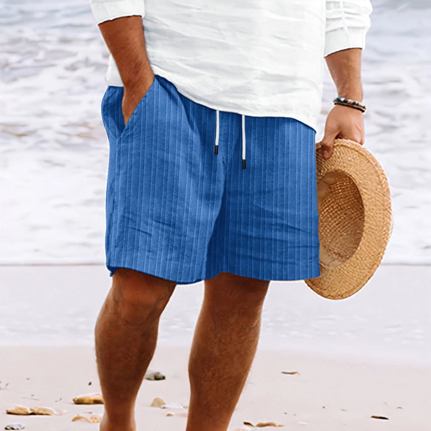 Image of Clarence | Men's Drawstring Chino Shorts