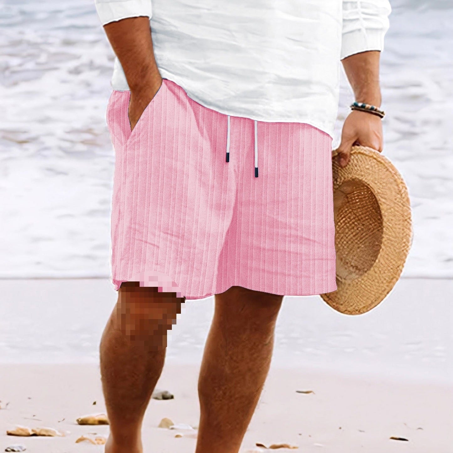 Image of Clarence | Men's Drawstring Chino Shorts