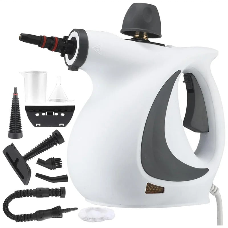 Cleaner Pro° PowerSteam: Multifunctional, Powerful Home Steam Cleaner Set