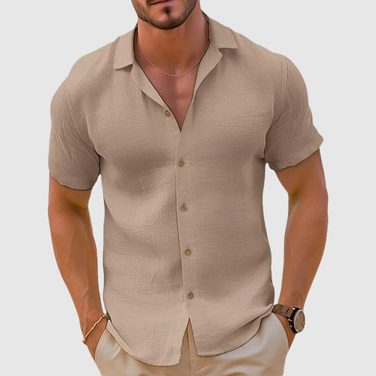 Image of Cliff | Men's Button-Down Casual Shirt