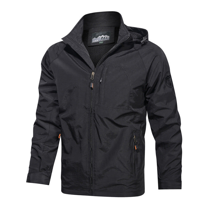 Image of Cliff | Men's Hooded Lightweight Jacket